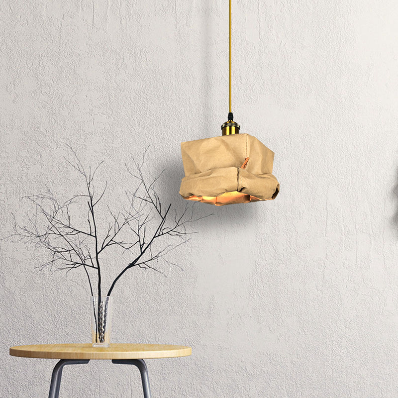 Hailie Vintage Kup Metaal Papier Hanglampen Woonkamer Slaapkamer