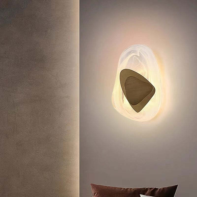 Jade Design Kleine LED Wandlampen Zwart Goud Metaal Slaapkamer