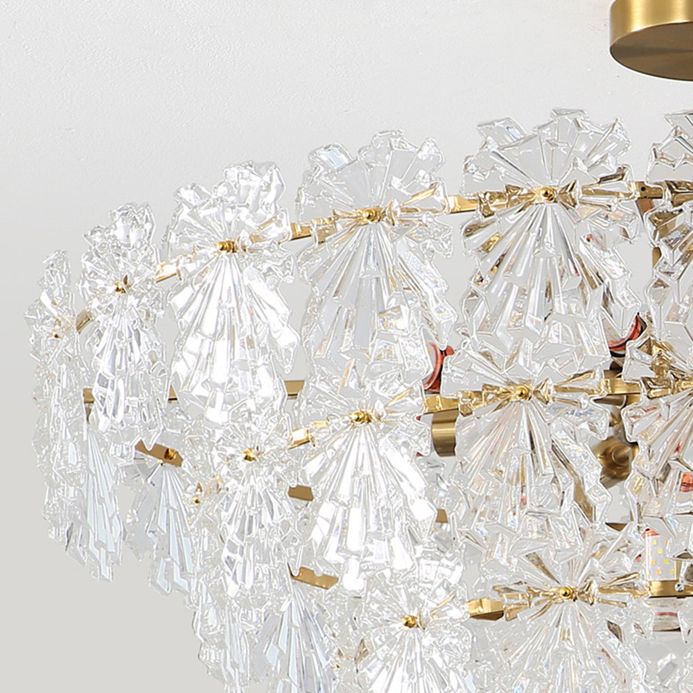 Marilyn Moderne Design LED Elegante Hanglamp Gouden Metaal/Glas Woon/Slaap/Eetkamer