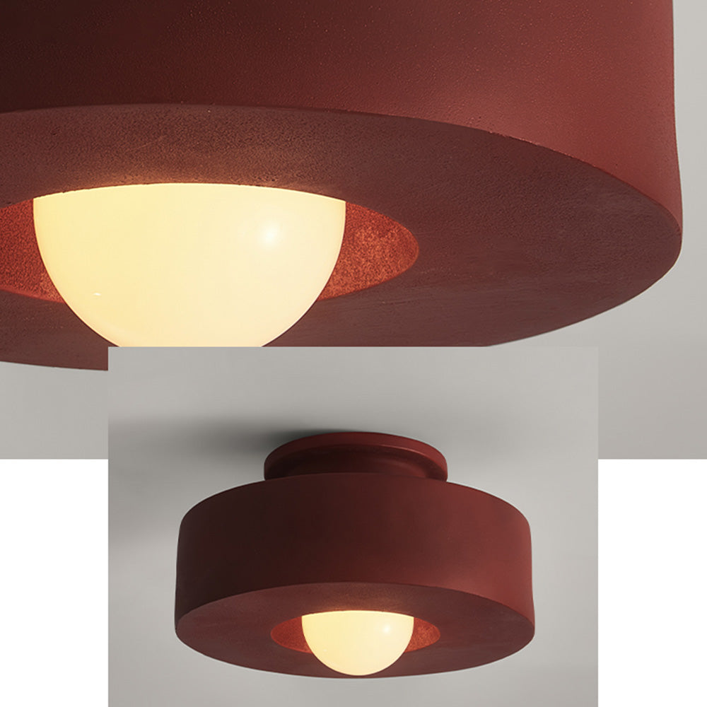 Morandi Noords Macaron Inbouwmontage Plafondlamp Hars Slaapkamer