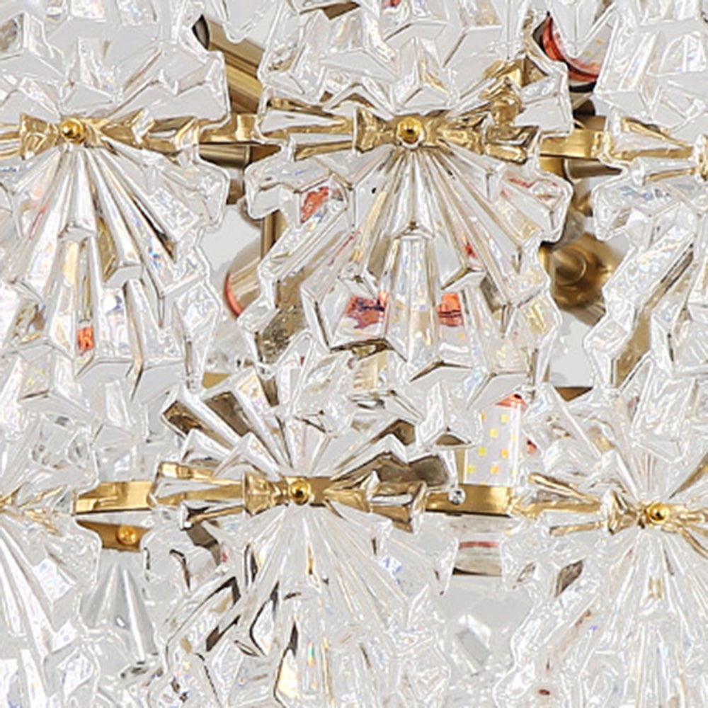 Marilyn Moderne Design LED Elegante Hanglamp Gouden Metaal/Glas Woon/Slaap/Eetkamer