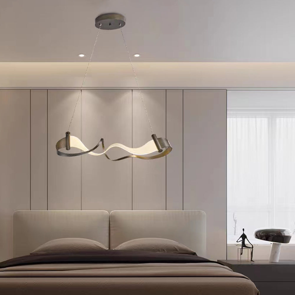 Louise Art Golvende LED Hanglamp Goud Metaal Eetkamer Slaapkamer