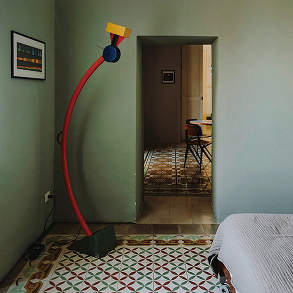 Morandi Moderne Design LED Kleurrijke Legostijl Vloerlamp Metaal Woonkamer
