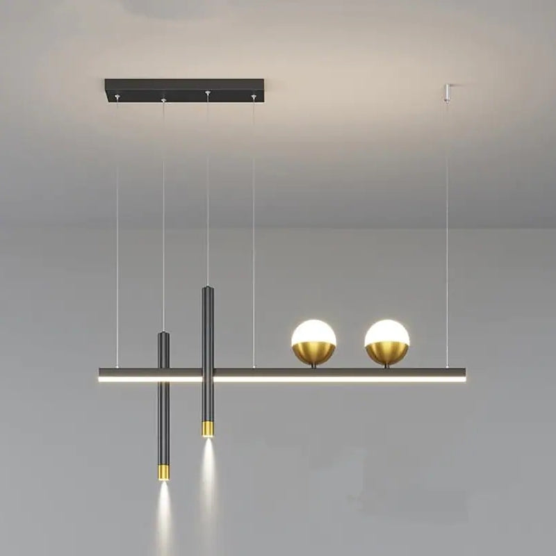 Madina Industrie LED Hanglampen Zwart Metaal Eetkamer Woonkamer