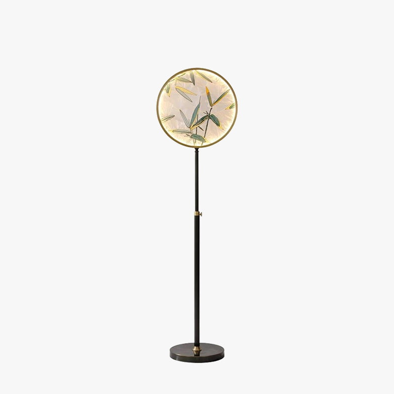 Jade Creatief LED Vloerlampen Zwart Metaal Glas Woonkamer Eetkamer