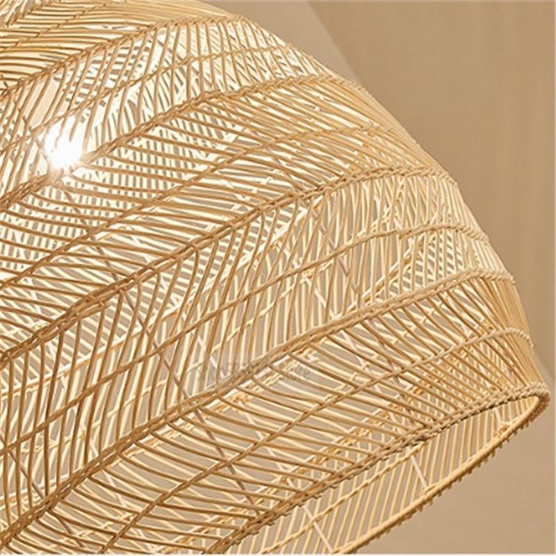Muto Moderne Design LED Hanglamp Bamboo Woonkamer Keuken