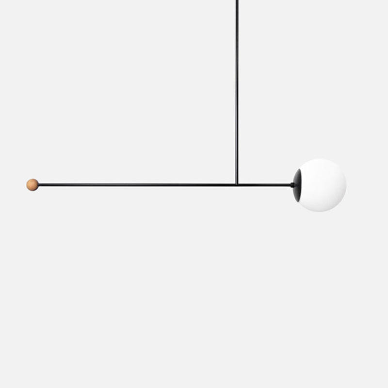 Elio Minimalistische Ronde Metalen LED Hanglamp, Eetk/Woonkamer