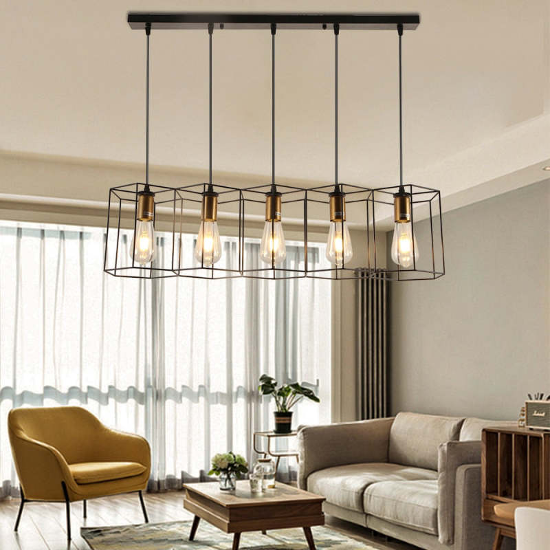 Orsini Vintage Design LED Hanglampen Metaal Eetkamer Slaapkamer