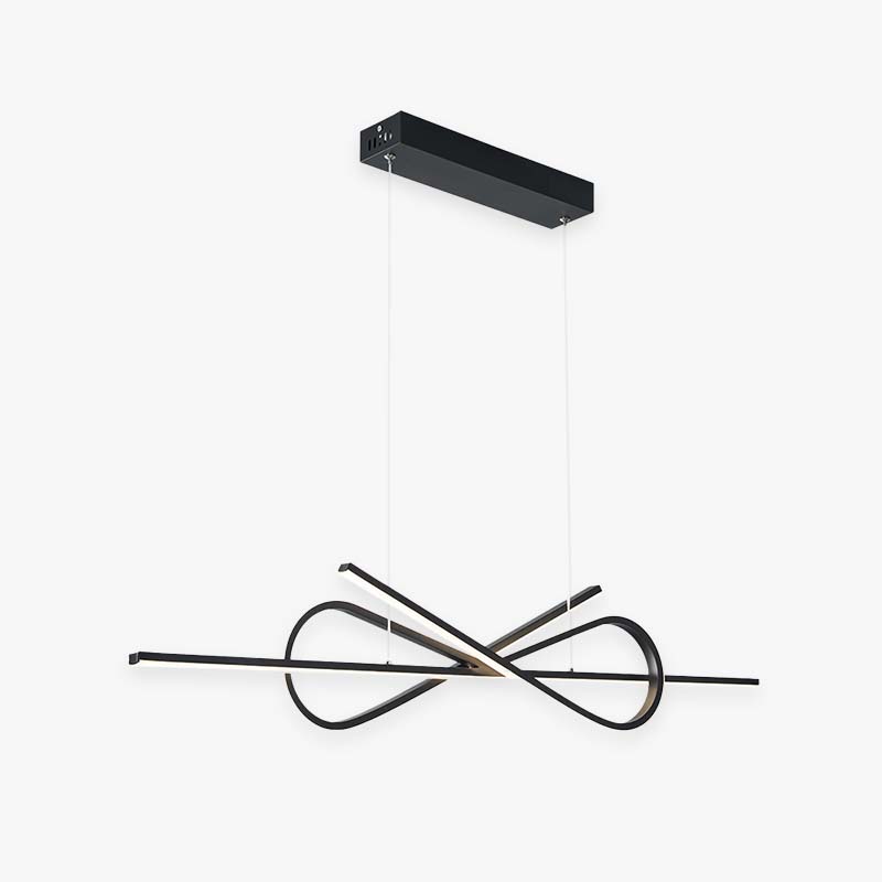 Orsini Moderne Minimalistische Woonkamer Hanglamp Wit/Zwart Slaapkamer/Keuken