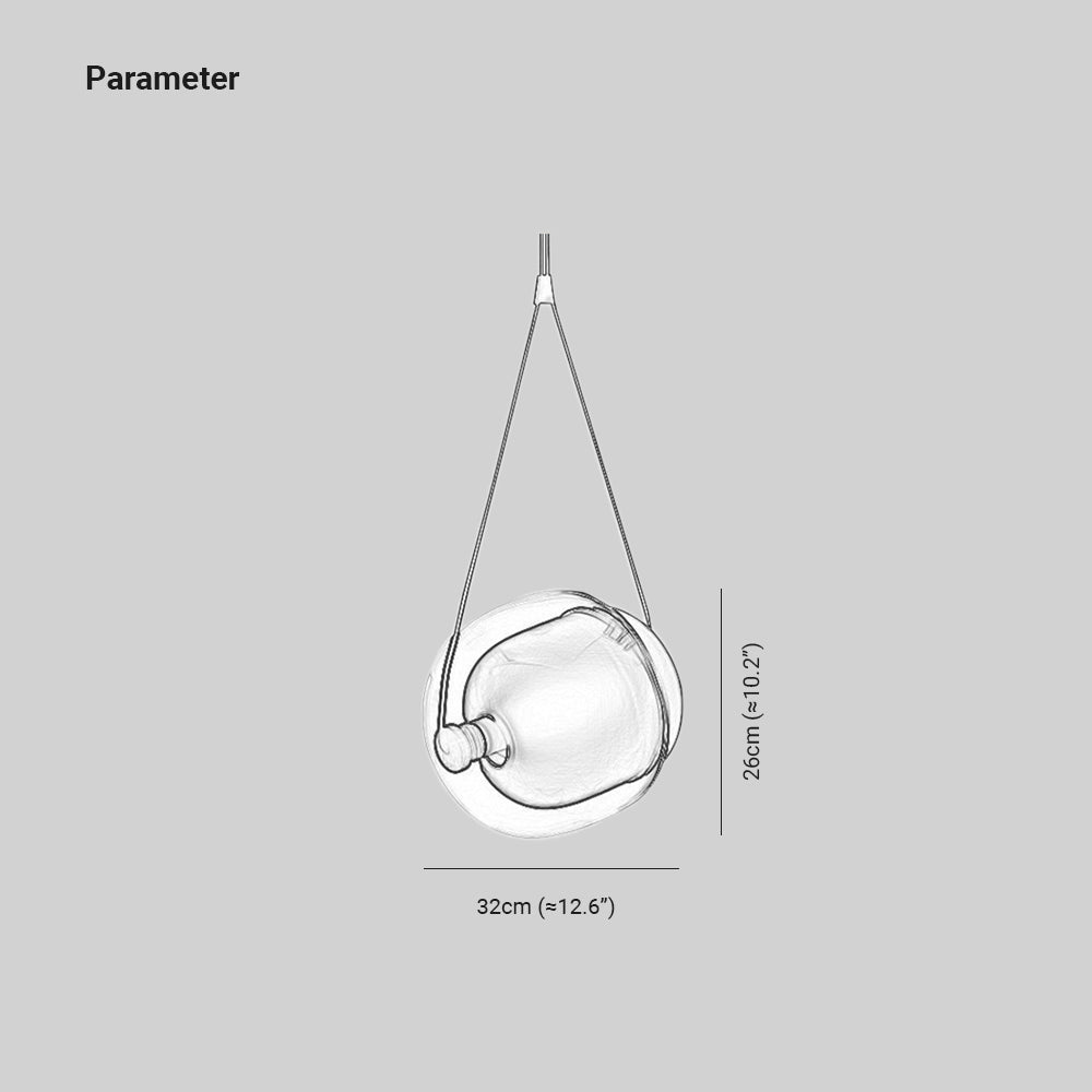Hailie Moderne Design LED Hanglamp Geel Blauw Wit Glas Metaal Keuken