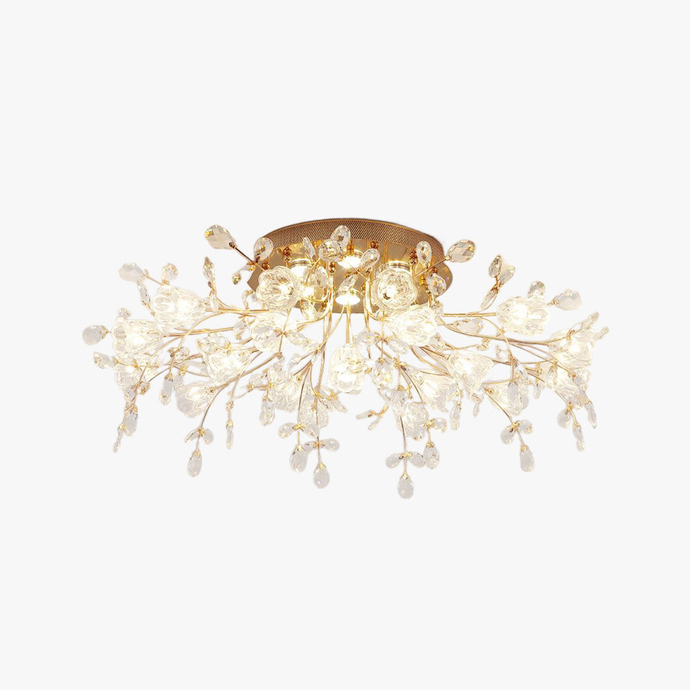 Lili Design LED Plafondlamp Metaal Glas Woonkamer Eetkamer