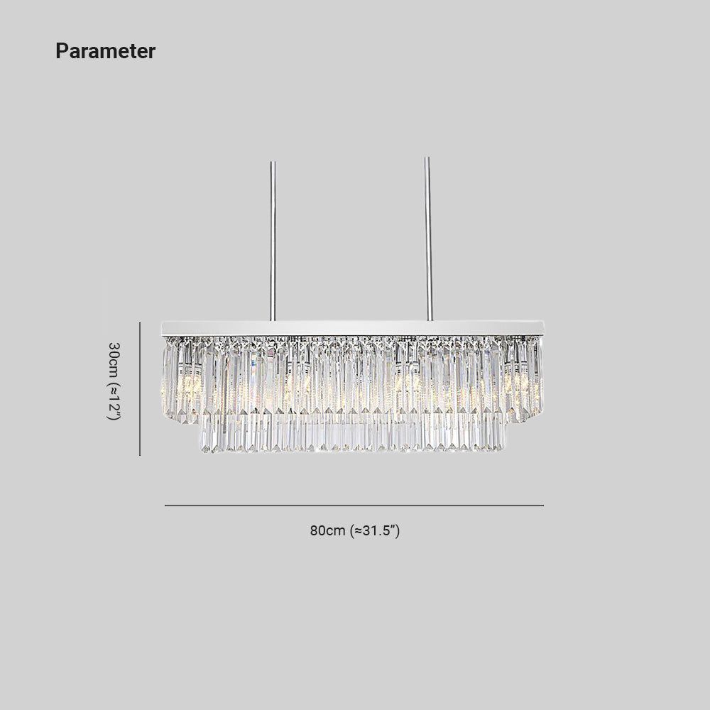 Marilyn Grote Design LED Kroonluchter Crystal Metaal Eetkamer Slaapkamer