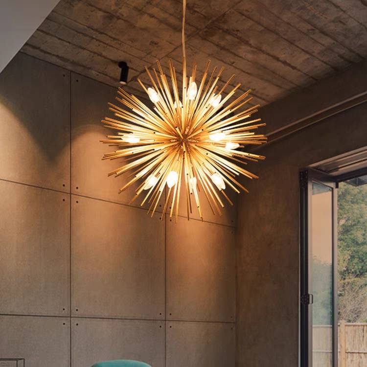 Modern Moderne Design LED Hanglamp Goud Slaapkamer Woonkamer