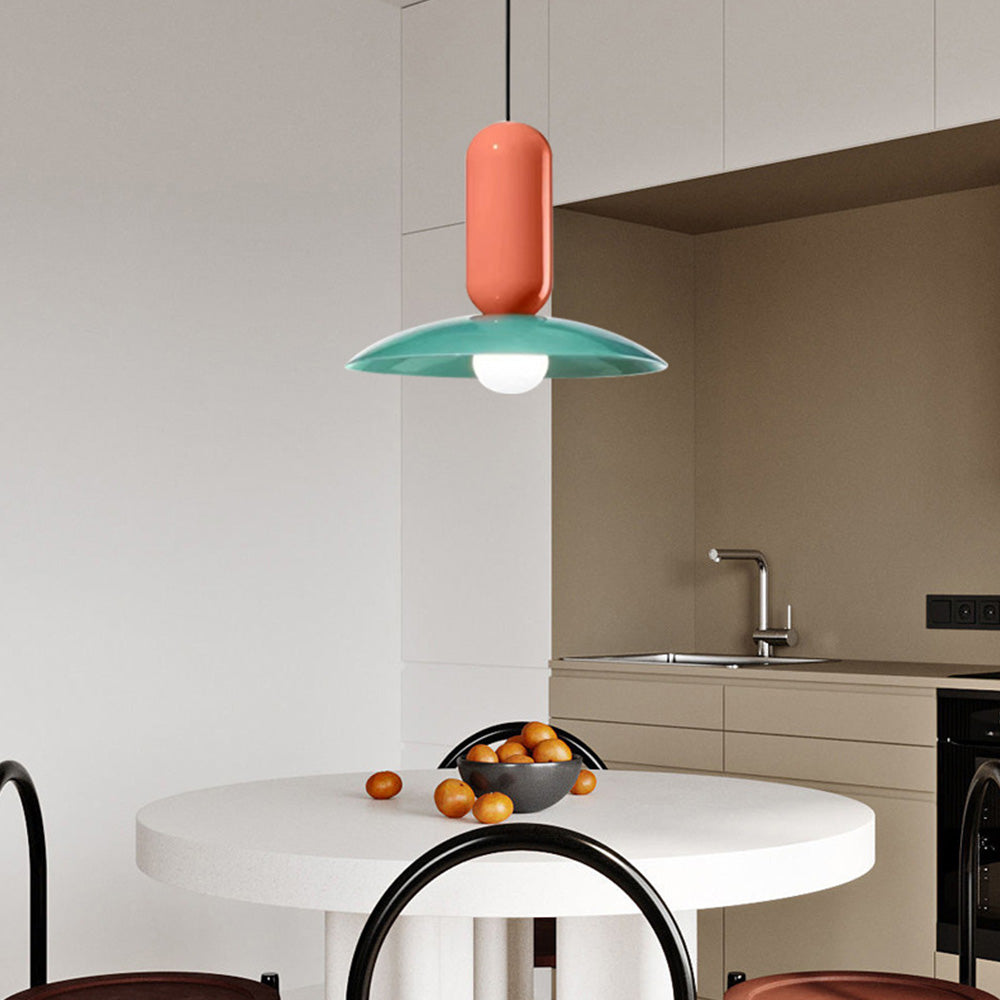 Morandi Moderne LED Hanglamp Groen/Wit/Oranje Metaal Slaap/Kinder/Eetkamer