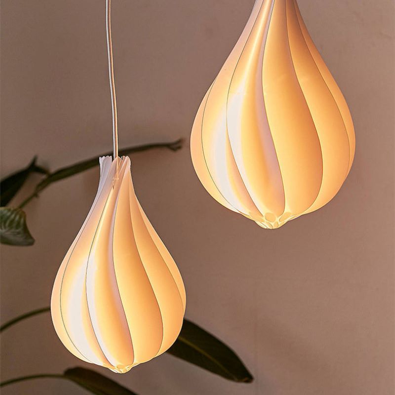Hailie Nordisch Knop Vorm Hanglampen Hars Woonkamer