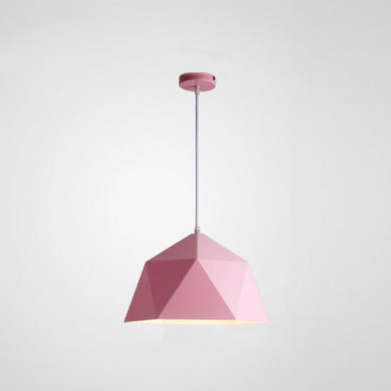 Morandi Moderne Kleine LED Hanglampen Geel Blauw Metaal Eetkamer
