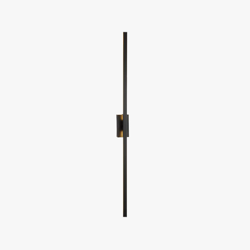 Leigh Minimalistische Wandlamp Zwart Metaal Badkamer Woonkamer