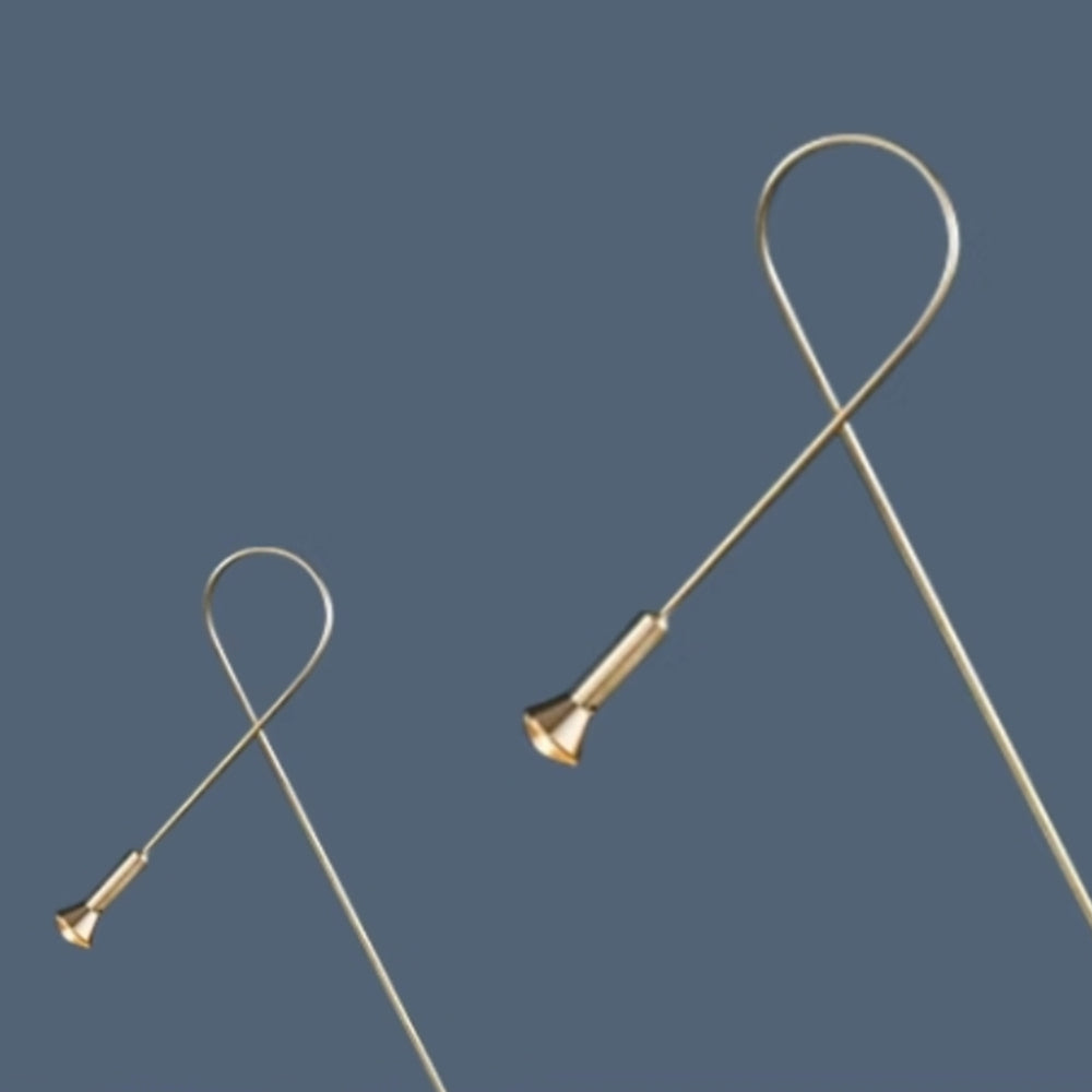 Carina Moderne Lineaire LED Grondlamp Buiten Goud Metalen Pad