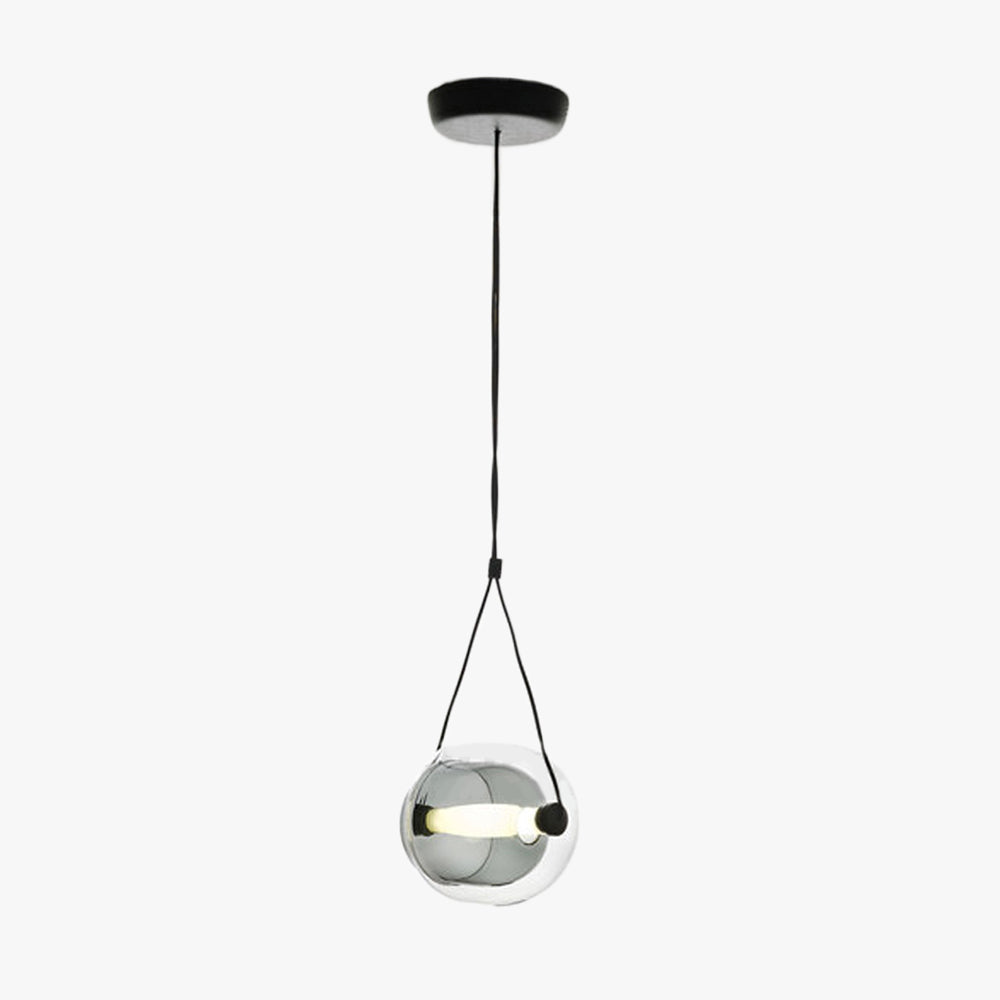 Hailie Moderne Design LED Hanglamp Geel Blauw Wit Glas Metaal Keuken