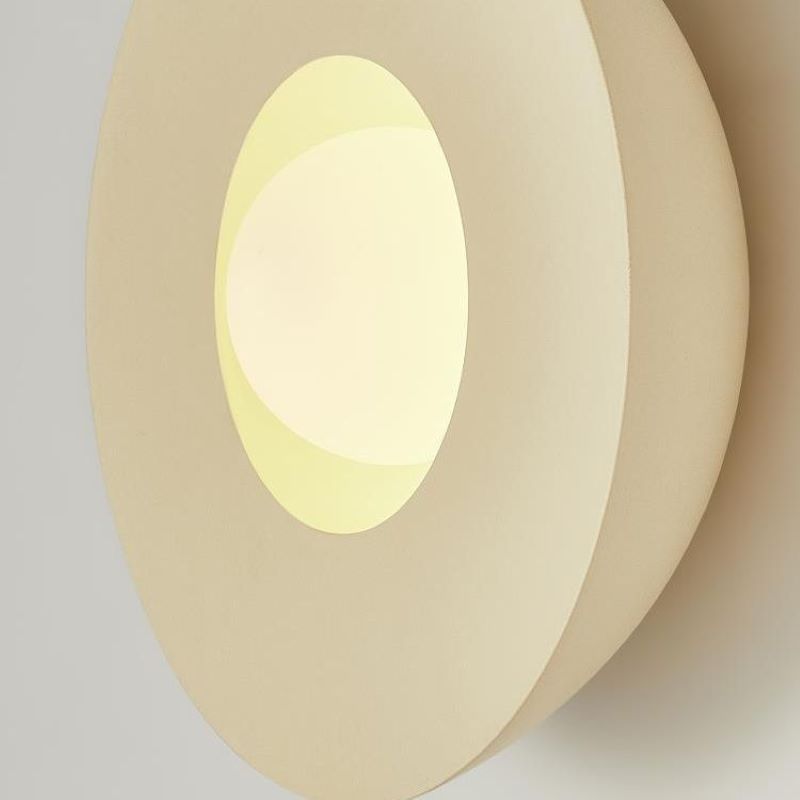 Carina Modern LED Binnen Wandlampen Melkkoffie Glas Woonkamer