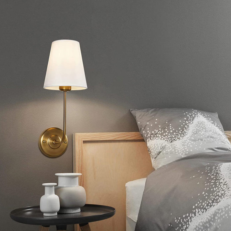 Meza Modern Metaal Stof Binnen Wandlampen Slaapkamer
