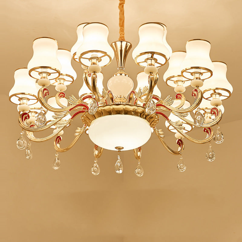 Valerio Retro Hanglampen Metaal Glas Woonkamer Eetkamer