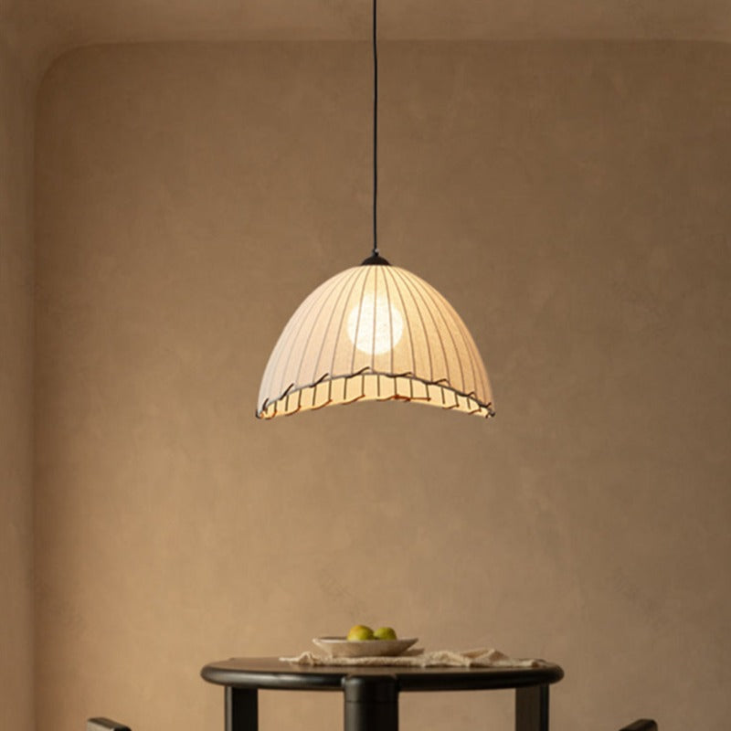 Orsini Moderne Grote LED Hanglampen Metaal Stof Woonkamer Eetkamer