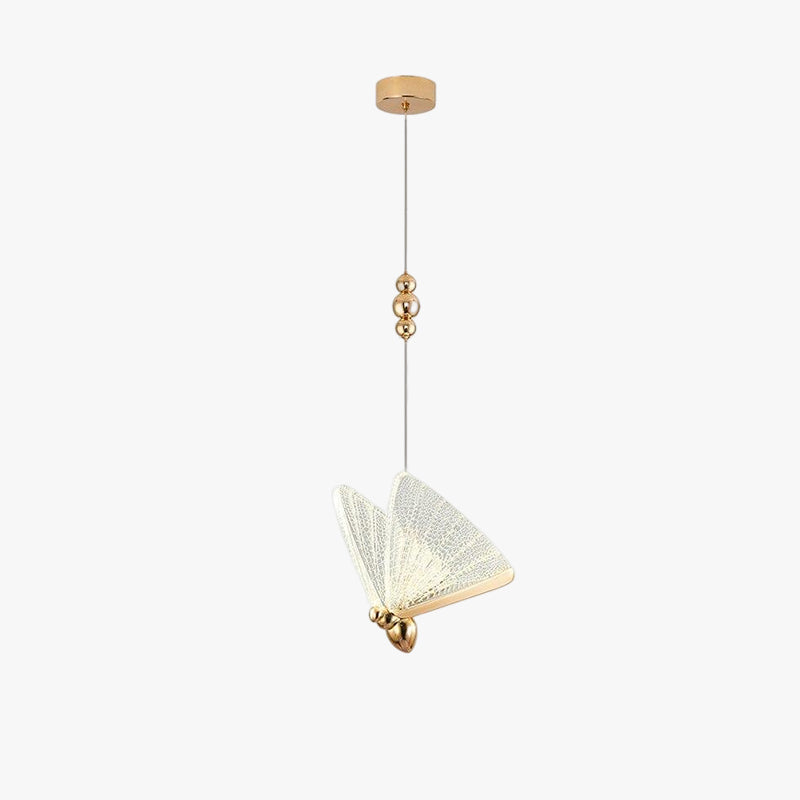 Kady Art Deco Vlinder Hanglampen Goud Metaal Slaapkamer Woonkamer