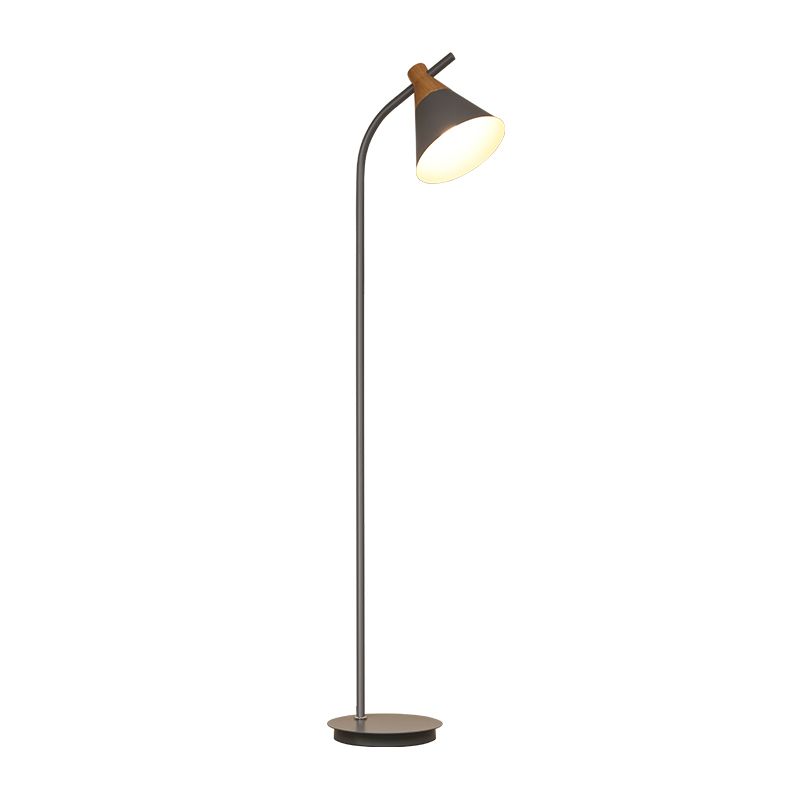 Morandi Moderne Design Vloerlamp Grijs/Roze/Geel Metaal Slaapkamer/Woonkamer