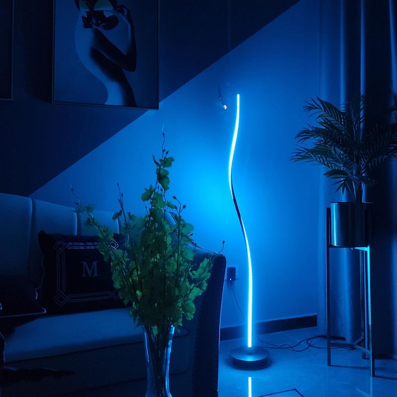 Louise Moderne Design Lineaire Vloerlamp Metalen Acryl Zwart/Wit Slaapkamer/Woonkamer