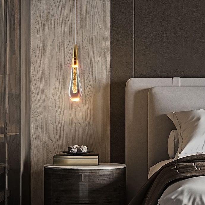 Marilyn Kleine Vintage LED Wandlamp Zwart Goud Metaal Slaapkamer
