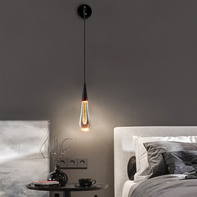 Marilyn Kleine Vintage LED Wandlamp Zwart Goud Metaal Slaapkamer