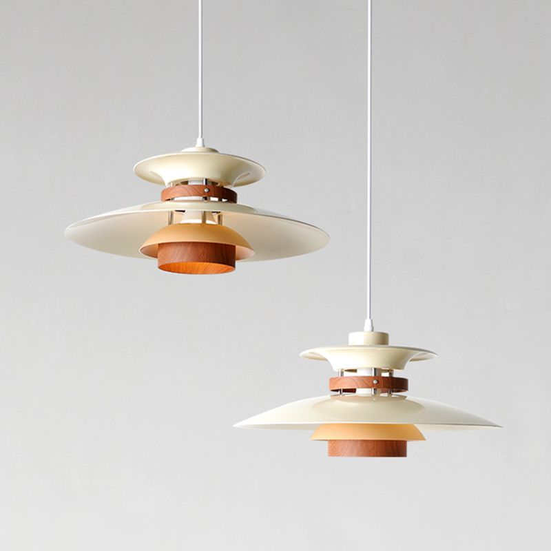 Morandi Minimalistisch LED Hanglamp Metaal Witte Woonkamer Keuken