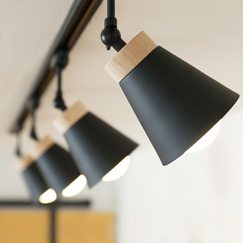 Haney Moderne Design LED Spotlight Zwart/Wit Woonkamer Keuken