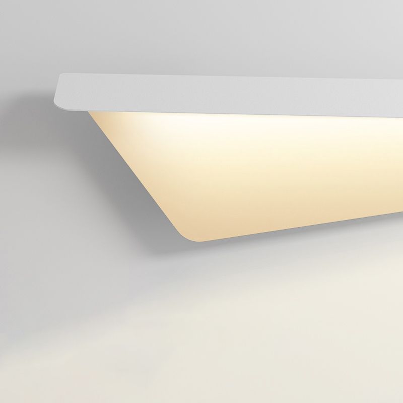 Leigh Moderne Design Vouw Wandlamp Metaal Wit Slaapkamer/Eetkamer/Woonkamer