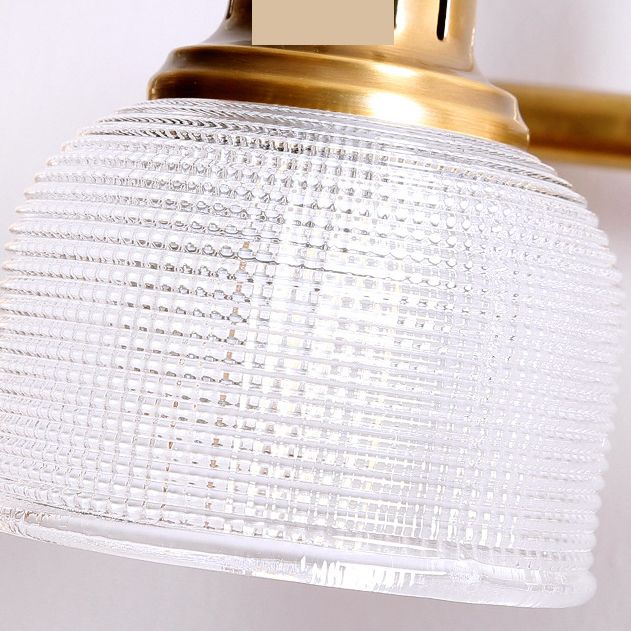 Valerio Vintage LED Wandlamp Komvormig Gouden Slaap/Woonkamer Metaal/Glass