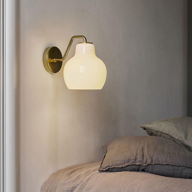 Lily Moderne Design LED Wandlamp Koepelvorm Metaal/Glas Slaapkamer/Woonkamer