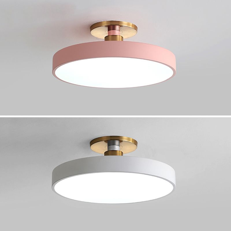 Morandi Moderne Design LED Plafondlamp Metaal Wit Woonkamer Keuken