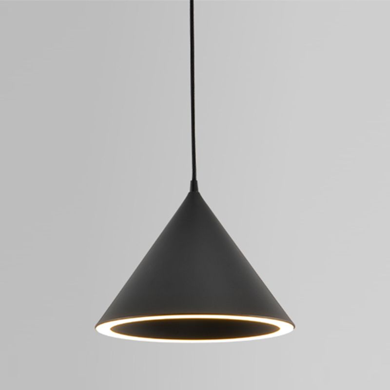 Morandi Industrie Design Hanglamp Zwart Metaal Acryl Slaapkamer/Woonkamer