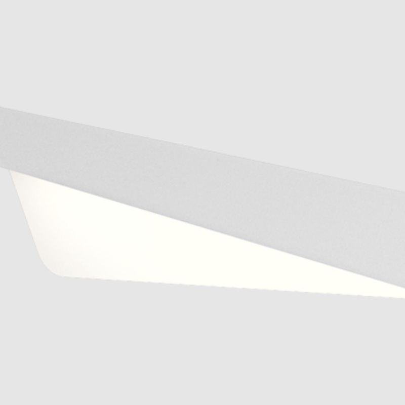 Leigh Moderne Design Vouw Wandlamp Metaal Wit Slaapkamer/Eetkamer/Woonkamer