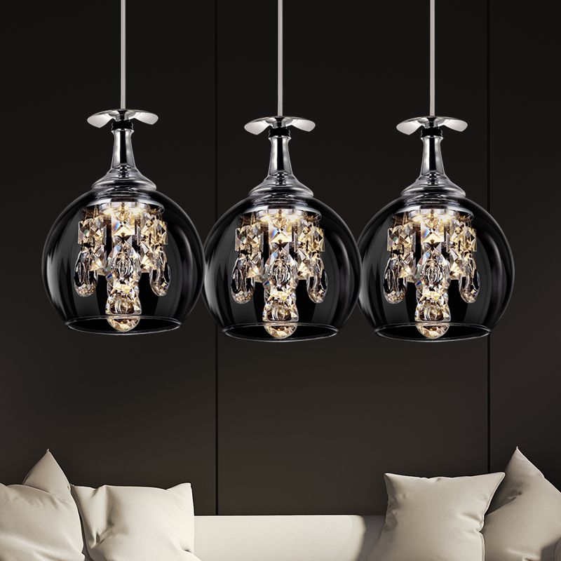 Kristy Moderne Design LED Hanglamp Kristal/Metaal Woonkamer Keuken