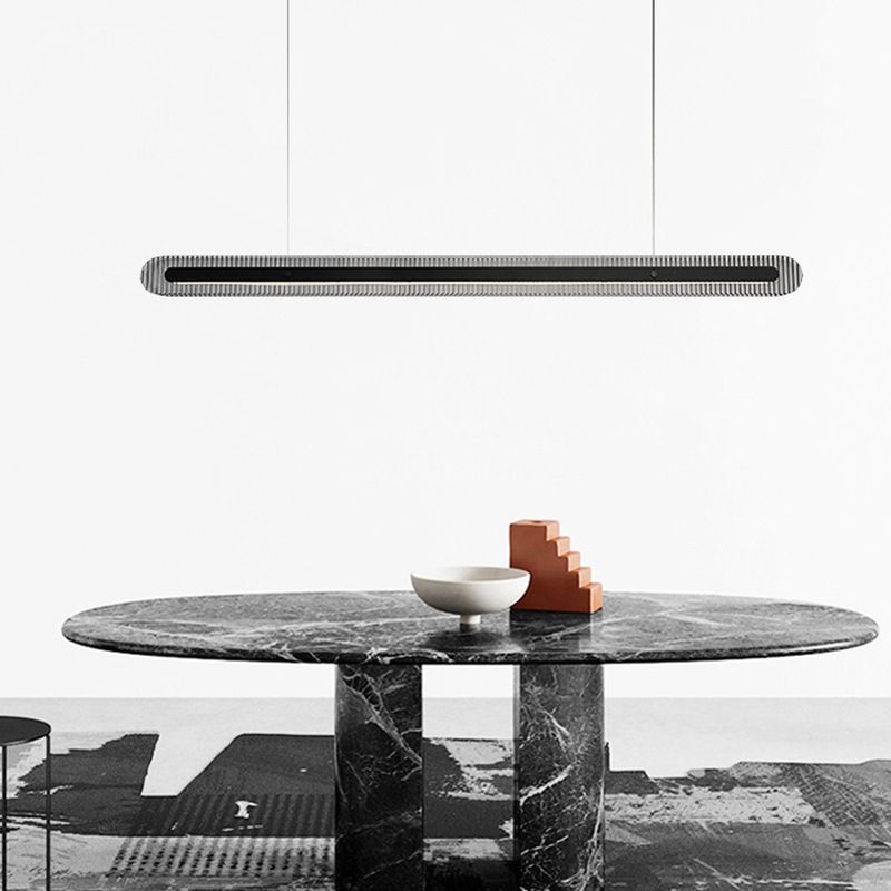 Evette Moderne LED Hanglampen Zwart Metaal Acryl Eetkamer Slaapkamer