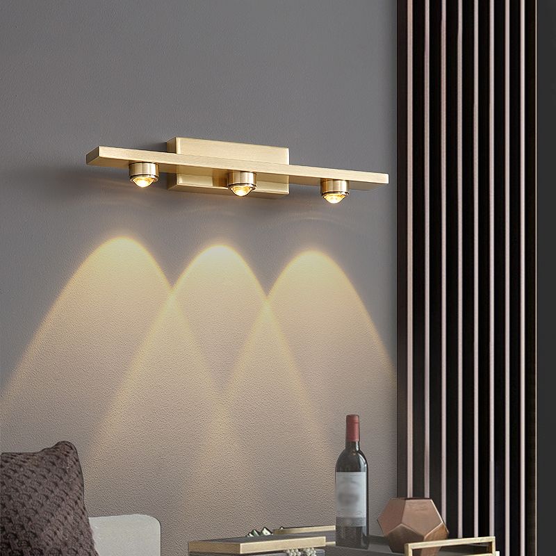 Leigh Moderne Design Rimpeling Wandlamp Metaal/Acryl Slaapkamer/Eetkamer/Woonkamer