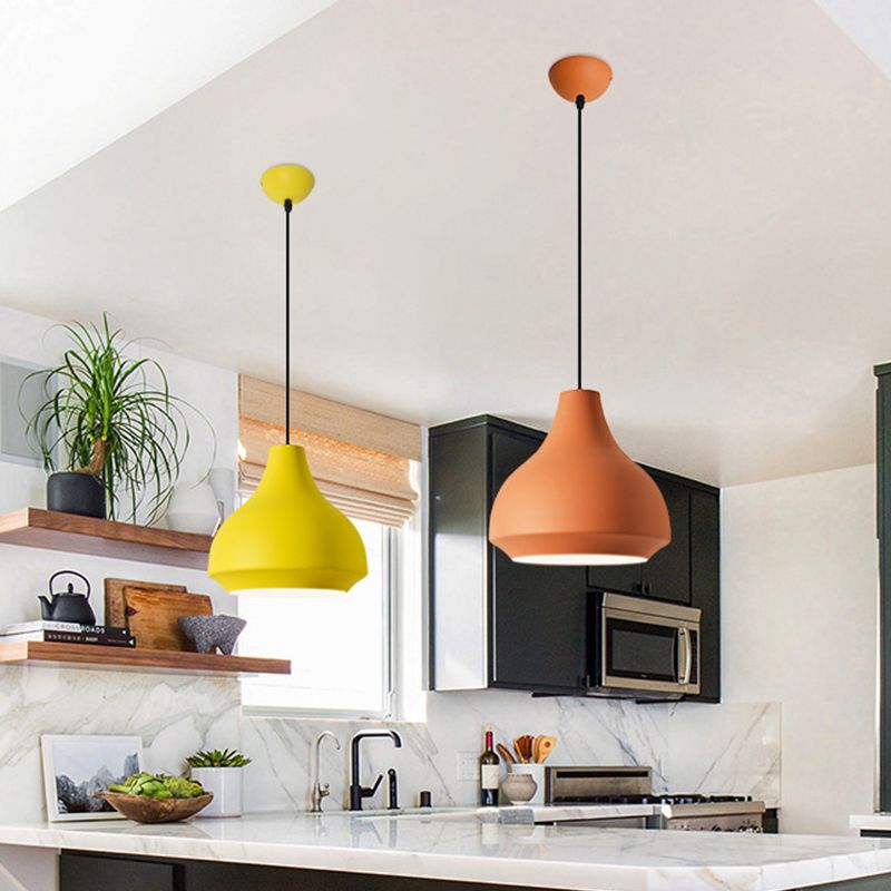 Morandi Moderne Design LED Hanglamp Geel/Blauw Woonkamer Keuken