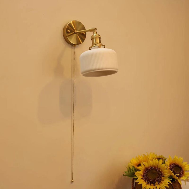 Lottie Modern Rimpels Scandinavisch Dressoir Wandlamp Metaal/Steen Slaapkamer/Eetkamer/Woonkamer