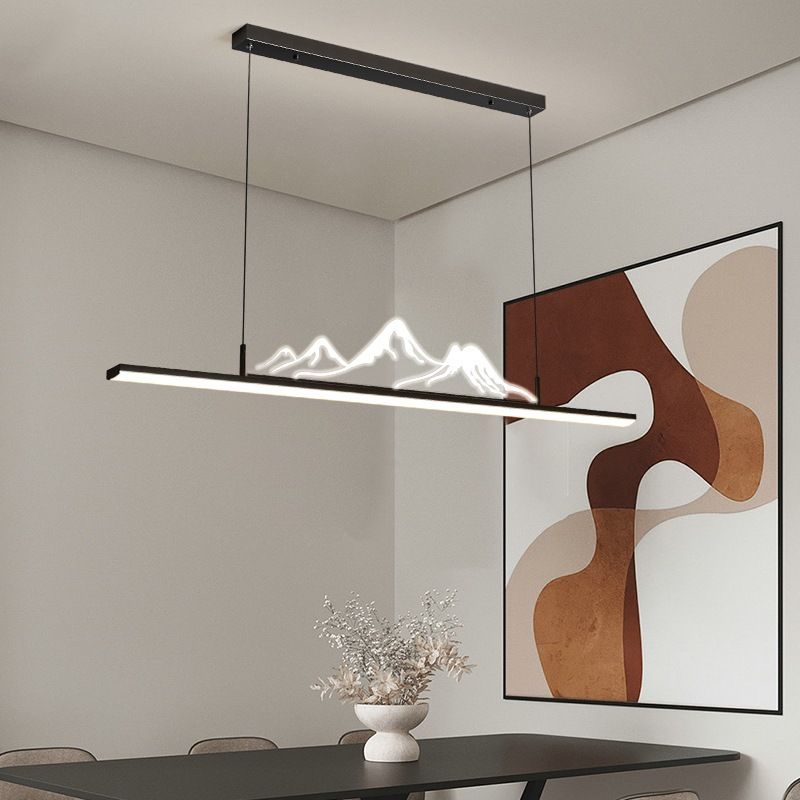 Louise Designer Moderne Hanglamp Zwart/ Goud Metaal/Acryl Slaapkamer