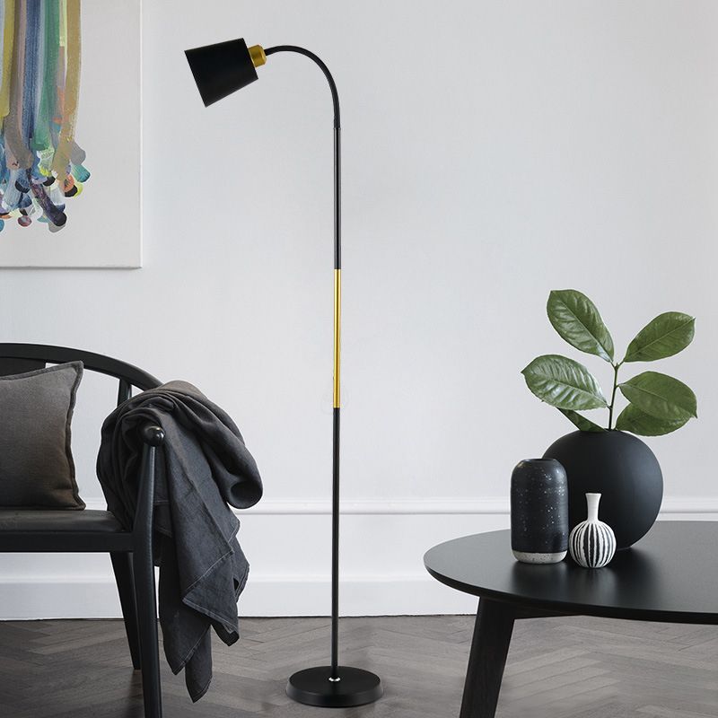 Morandi Moderne LED Vloerlamp Metaal Zwart/Wit/Goud Slaap/Woon/Eetkamer