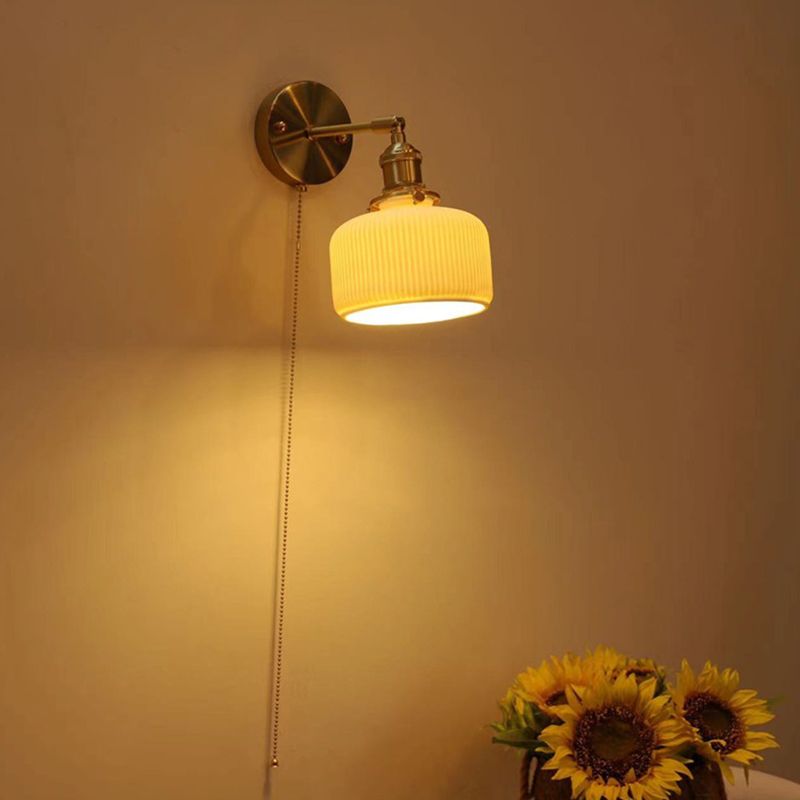 Lottie Modern Rimpels Scandinavisch Dressoir Wandlamp Metaal/Steen Slaapkamer/Eetkamer/Woonkamer