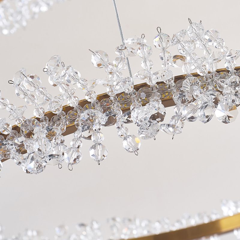 Kristy Moderne Design Luxe LED Hanglamp Hout Woonkamer Keuken