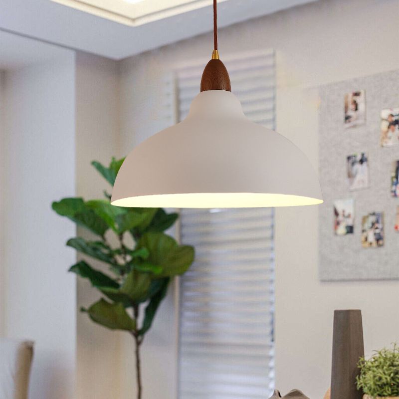 Morandi Moderne LED Hanglamp Kap Metaal Zwart/Wit Slaap/Woon/Eetkamer